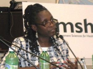 Altrena Mukuria at the congressional briefing on May 25, 2010. 
